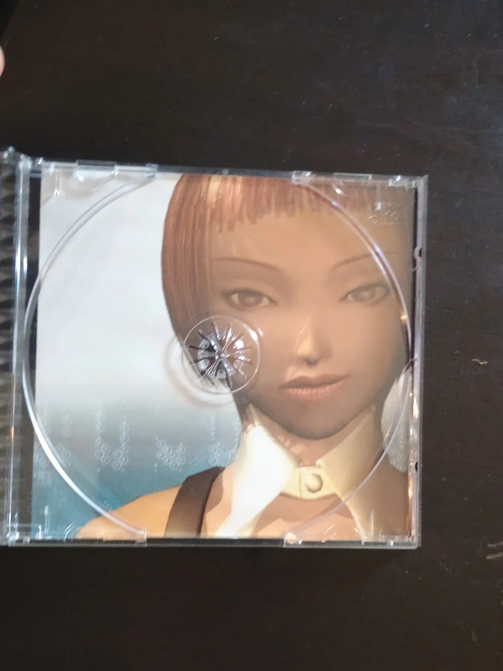 Sony PlayStation Galerians Disc with Pink and Silver Artwork